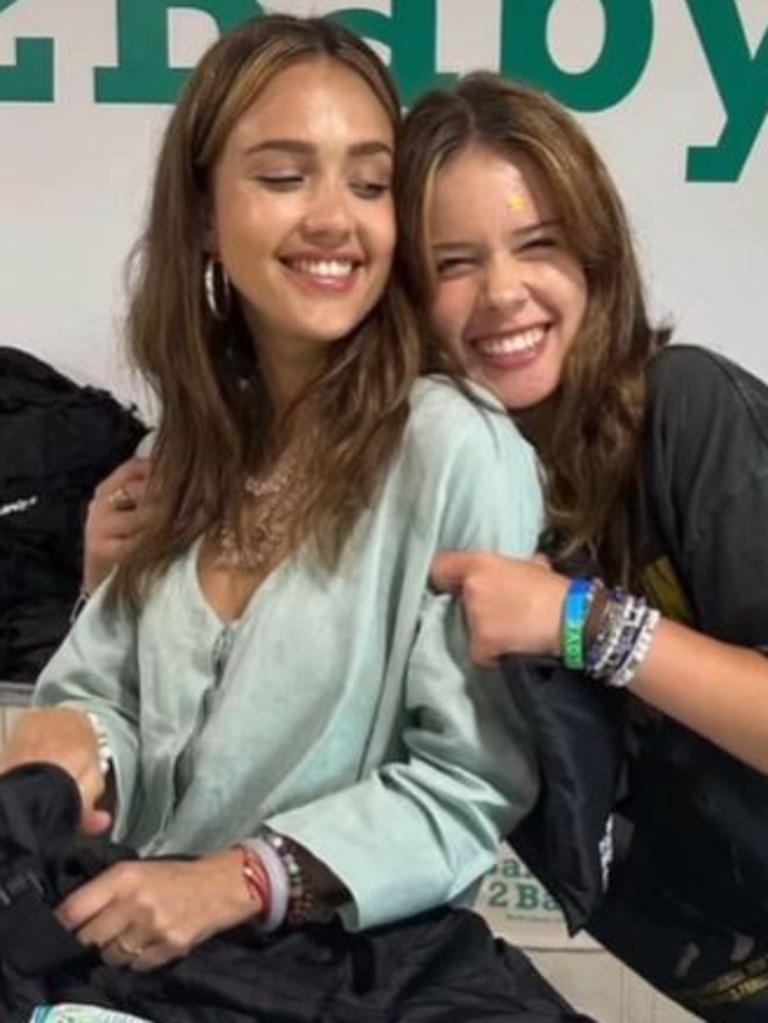 Jessica is so proud of her eldest daughter. Picture: Instagram/JessicaAlba