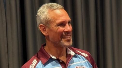Capras head coach Lionel Harbin.