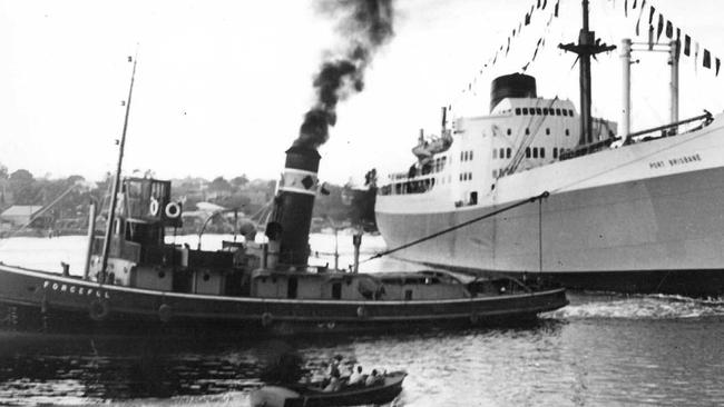 Tug Forceful during its service. Picture: SUPPLIED