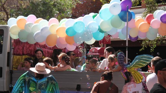 The 2025 Bangtail muster took place on Todd St, Alice Springs, on the Labour Day public holiday, May 5, 2025. Picture: Gera Kazakov
