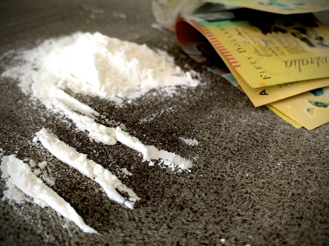 Drugs and cash, cocaine generic.