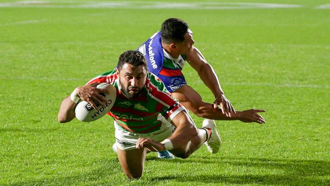 South Sydney can secure a top four spot with a win. Picture: David Rowland