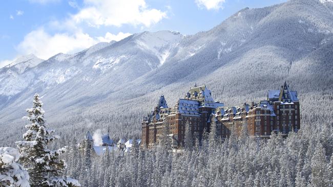 The Fairmont at Banff Springs, Canada.