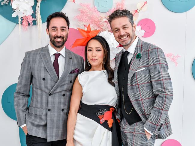 MasterChef Australia's 2020 judges Jock Zonfrillo, Melissa Leong and Andy Allen. Picture: Jake Nowakowski