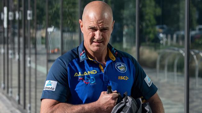 The Eels are throwing their support behind coach Brad Arthur. Picture: James Gourley