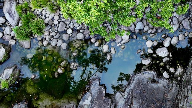 The Mossman River runs past Silky Oaks Lodge at Mossman Picture: Brendan Radke