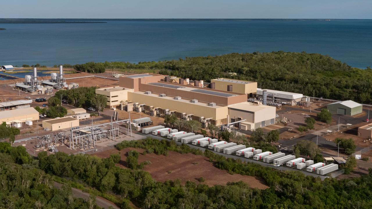 Nicknamed DK BESS, the $45m project will be located at T-Gen’s Channel Island Power Station. Picture: SUPPLIED