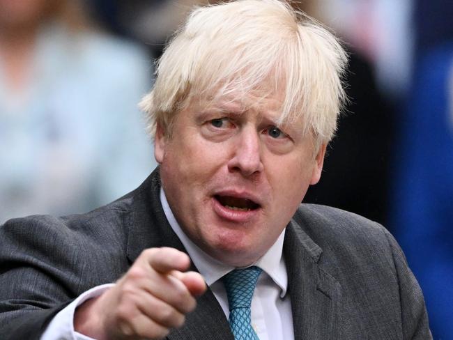 LONDON, ENGLAND - SEPTEMBER 06: British Prime Minister Boris Johnson delivers a farewell address before his official resignation at Downing Street on September 6, 2022 in London, England. British Prime Minister Boris Johnson is stepping down following the election of Liz Truss, the former foreign secretary, as Conservative Party leader. (Photo by Leon Neal/Getty Images)