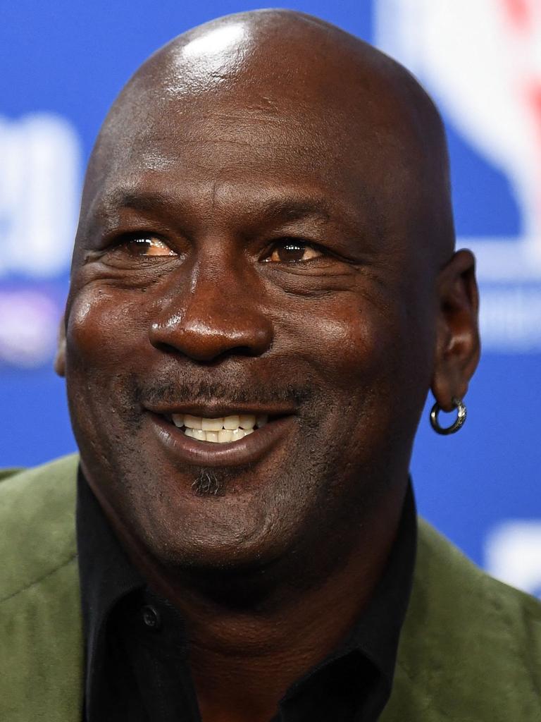 Former NBA star Michael Jordan in 2020. (Photo by FRANCK FIFE / AFP)