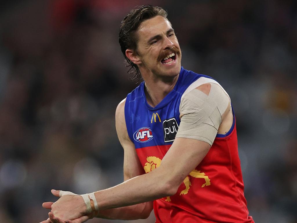 Joe Daniher and the Lions blew it against the Pies. Picture: Daniel Pockett/Getty Images