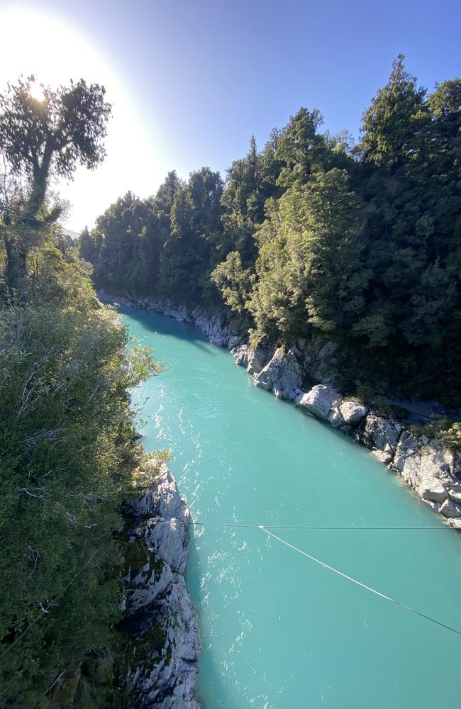 New Zealand's best detour – Hokitika Gorge. Picture: Jack Evans