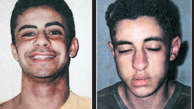 Bilal Skaf, left, and younger brother Mohammed.