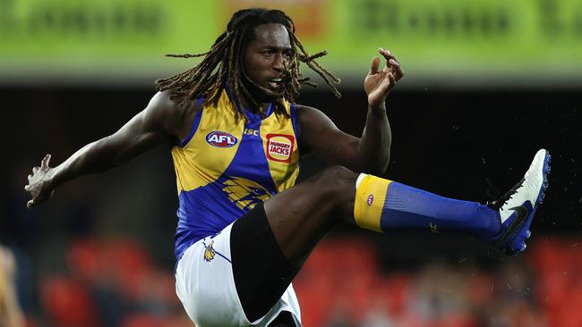 Nic Naitanui is hanging up the boots. Picture: Michael Klein