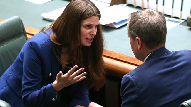 Kate Ellis and Opposition Leader Bill Shorten.