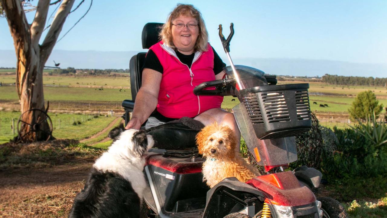 Kerrie McDonald's life changed after an unlikely encounter with her pet lamb left her with a flesh-eating bacteria.