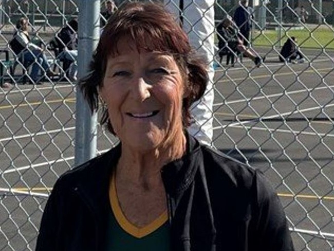 Myponga legend Deb Halse has played 650 games and counting for her club. Picture: Myponga Netball Club