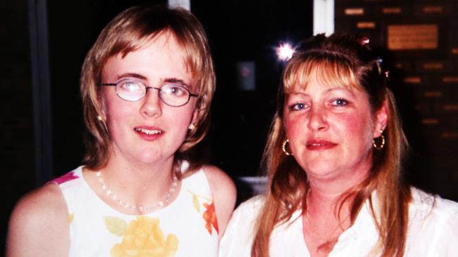 Krystal Fraser with mum Karen. Picture: Supplied