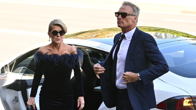 Former foreign minister Julie Bishop and her beau of eight years David Panton have gone their separate ways. Picture: NCA NewsWire/Joel Carrett POOL via NCA NewsWire