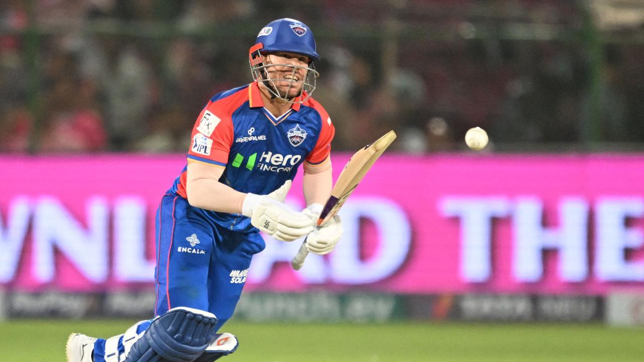 Warner is competing in this year’s IPL with the Delhi Capitals. (Photo by Sajjad HUSSAIN / AFP)