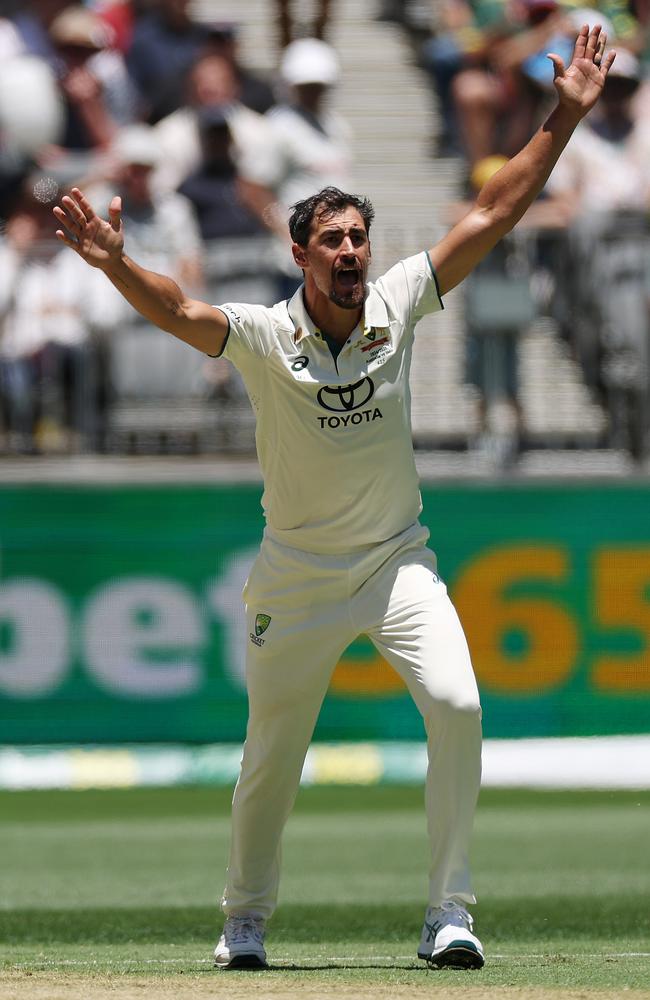 Australia’s bowlers looked in fine nick. Picture: Getty Images