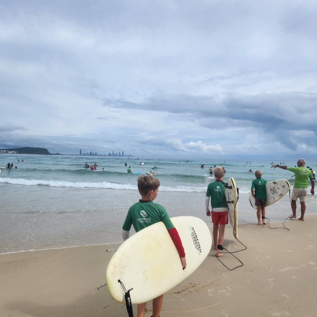 Gold Coast non-for-profit organisation Surfrider Foundation sampled water at four spots including near Currumbin RSL, Winders Park, the mouth of Currumbin Creek and at The Alley. Photo: Instagram