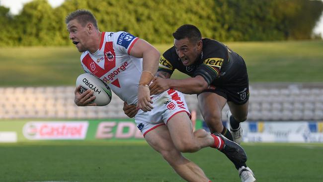 Dufty scored a scorching double. AAP Image/Dean Lewins.