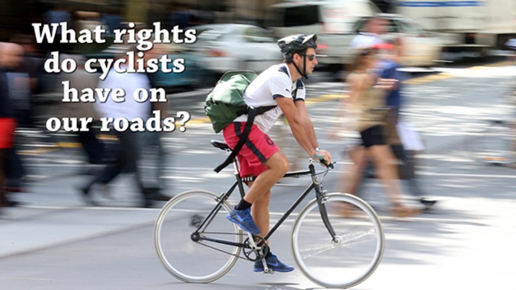 Road rules for cyclists  