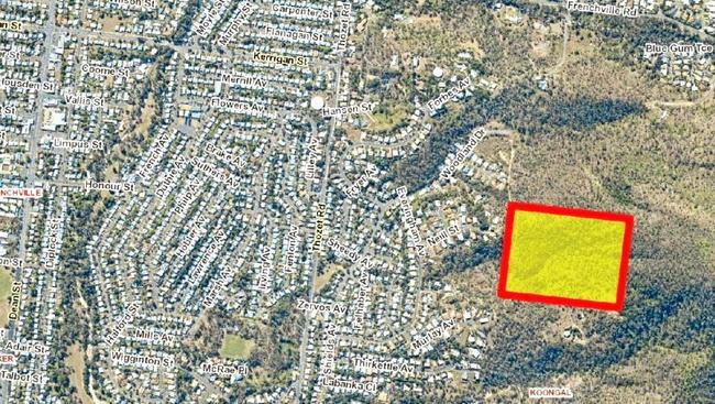 AT LAST: Council has considered a development application for a   home in the Berserker foothills on Holt St, Frenchville. Picture: Contributed