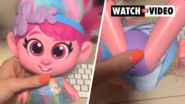 Trolls doll removed after outcry over 'inappropriate' button placement