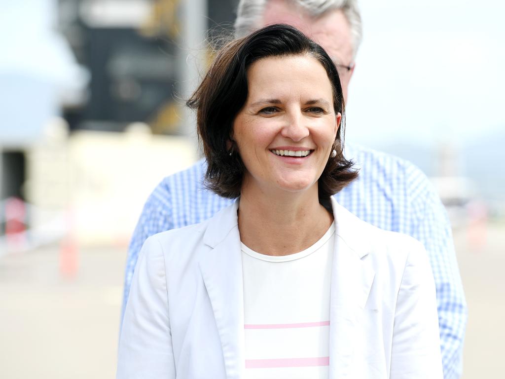 Townsville Enterprise CEO Claudia Brumme-Smith hopes more big names can be attracted to Townsville in 2024. Picture: Shae Beplate.