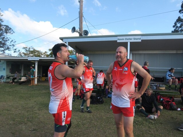 The AFL Masters Mid-North Coast gala day at Beechwood Oval. Pics Dan Mills