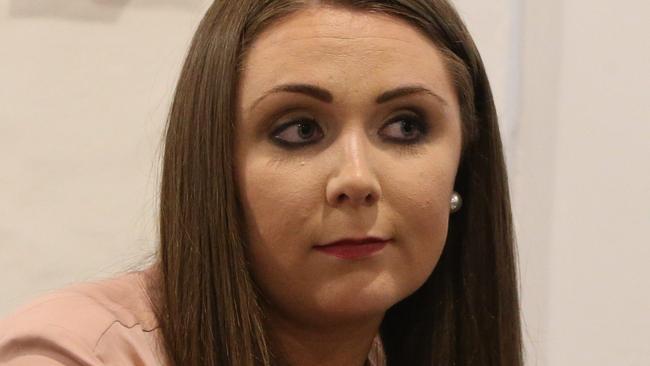 Shadow Minister for NDIS Bill Shorten,and Member for Gaven Meaghan Scanlon met with Gold Coast residents at Nerang, to hear about their experiences with the NDIS.  Members of the audience.....Kirsten to ID... Picture Glenn Hampson