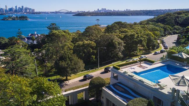 This Vaucluse mansion at 38a Wentworth Road with a price guide of a $60m is receiving much interest from Chinese buyers.