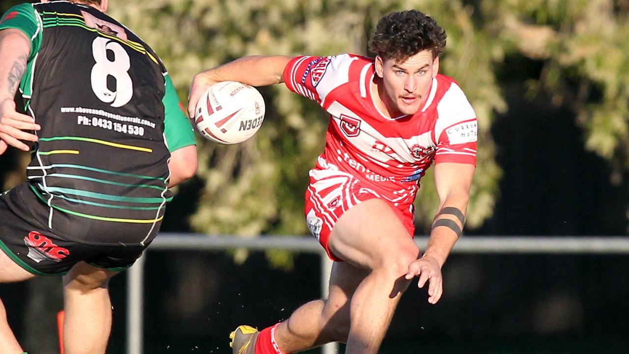 Joshua Walker in action for Currumbin. Picture by Richard Gosling