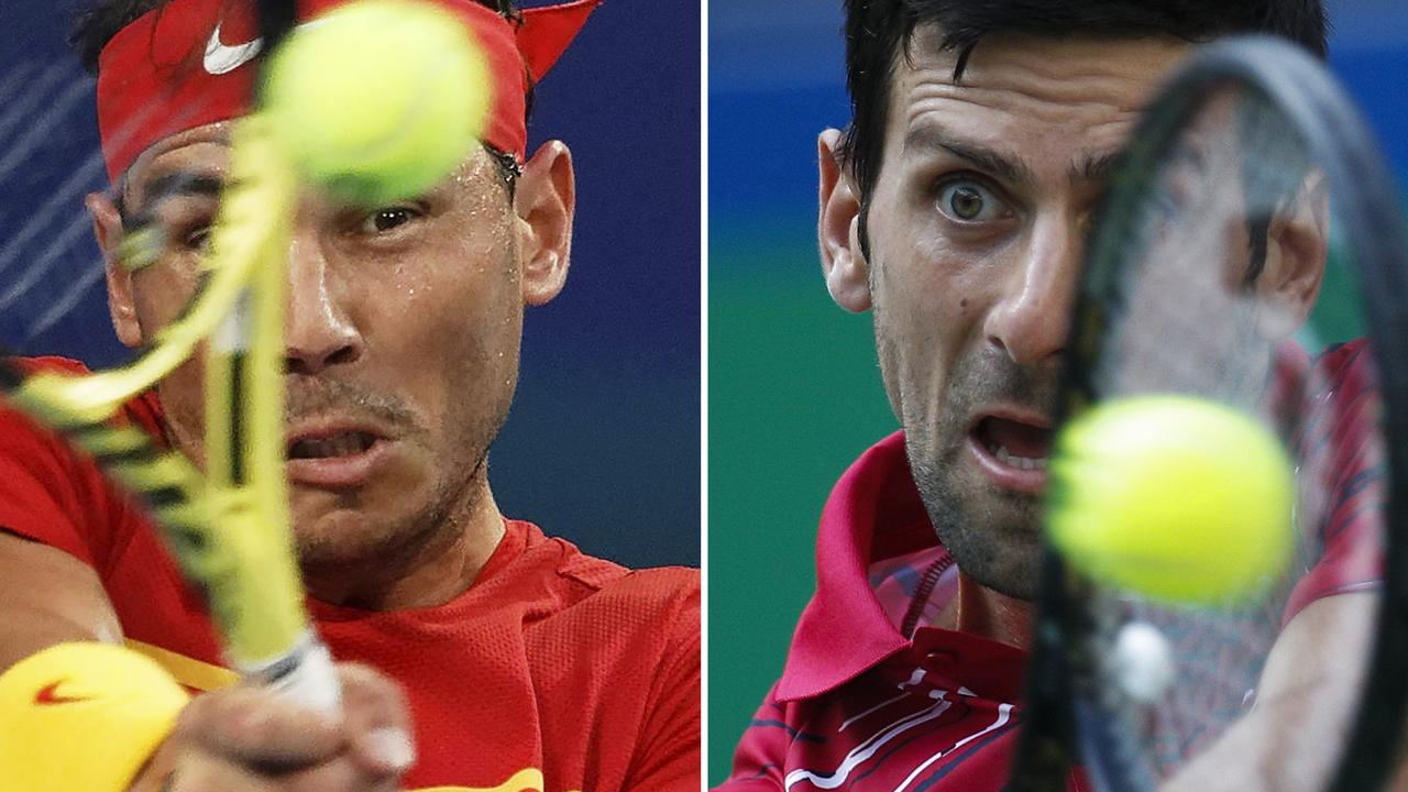 Rafael Nadal and Novak Djokovic are serious contenders for the 2020 Australian Open. Photo: AP Photo/Andy Wong, File