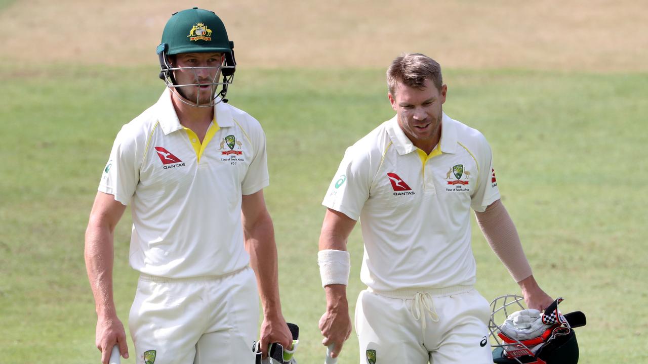 David Warner and Cameron Bancroft were at the heart of the Cape Town ball-tampering saga.