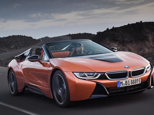 EMBARGOED - do not use until 4.25am Thursday November 30. Photos of the new BMW i8 coupe