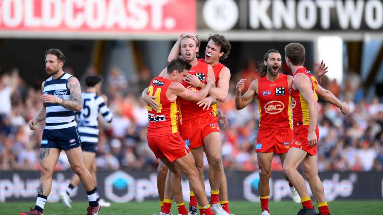 What a win for the Suns. Photo by Matt Roberts/AFL Photos/Getty Images