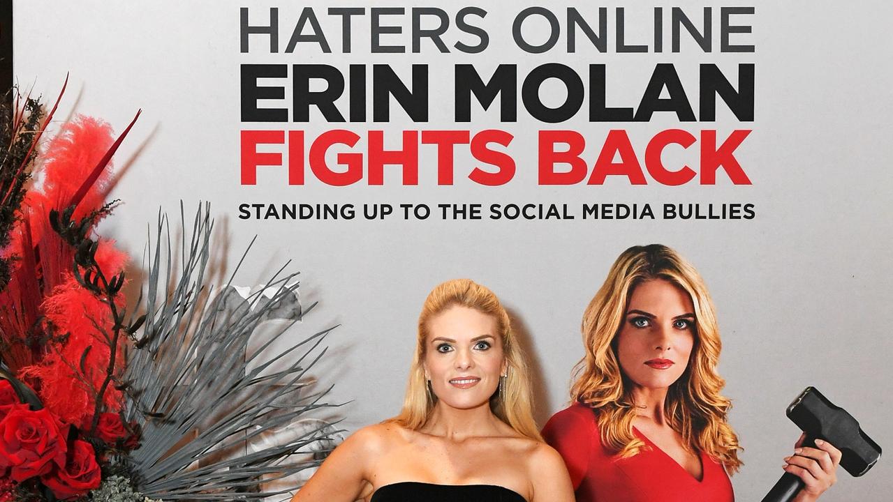 Erin Molan of Sky News presents an e-safety documentary Haters Online: Erin Molan Fights Back. Picture: Belinda Rolland