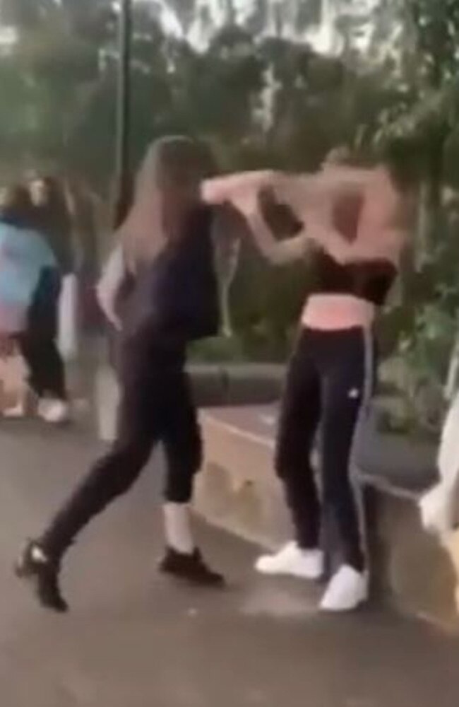 Footage has emerged on social media of several alleged teenage bashings on the Sunshine Coast.