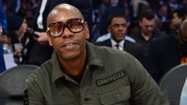 Netflix faced backlash for streaming shows by comedian Dave Chappelle, which included jokes about trans people. (Photo by Kevork Djansezian/Getty Images)