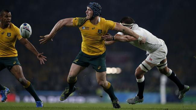 David Pocock demonstrated his class all evening against the English.