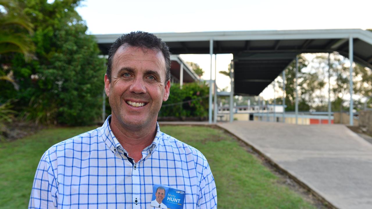 First-term Nicklin MP Marty Hunt will be hoping to extend his tenure in the seat for the LNP.