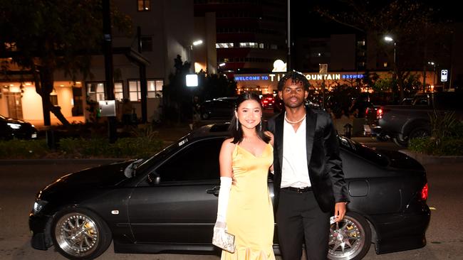 ANNANDALE CHRISTIAN COLLEGE school formal 2022 at Ridges Southbank. Ywa Blu Khin and Rio Namoga. Picture: Evan Morgan