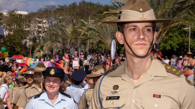 Thousands attended the 2023 Top End Pride March through Darwin City on June 24. Picture: Pema Tamang Pakhrin