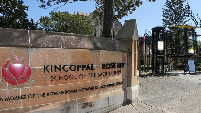 Kincoppal-Rose Bay school in Sydney’s Eastern suburbs. Picture: Gaye Gerard/NewsWire