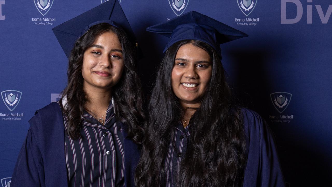 Roma Mitchell Secondary College Graduation at the Adelaide Town Hall. Picture: Ben Clark