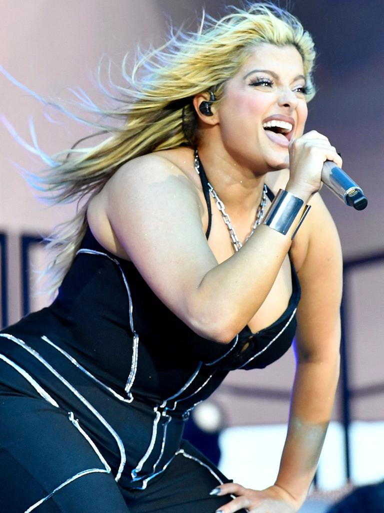 Rexha made the sad revelation as she hit out at Banks. Picture: Valerie Macon/AFP