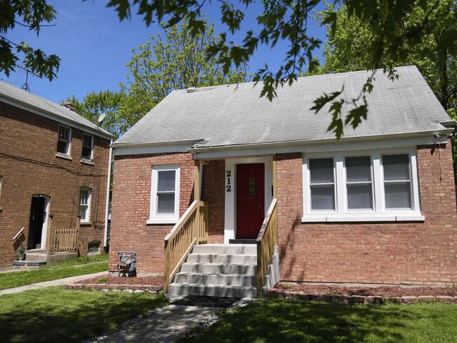 Pope Leo XIV's childhood home in Dolton. Picture: AP