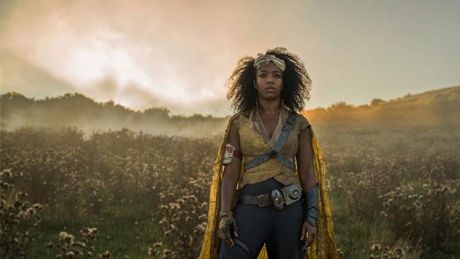 Naomi Ackie as Jannah in ‘Star Wars: The Rise of Skywalker’. Picture: LucasFilm